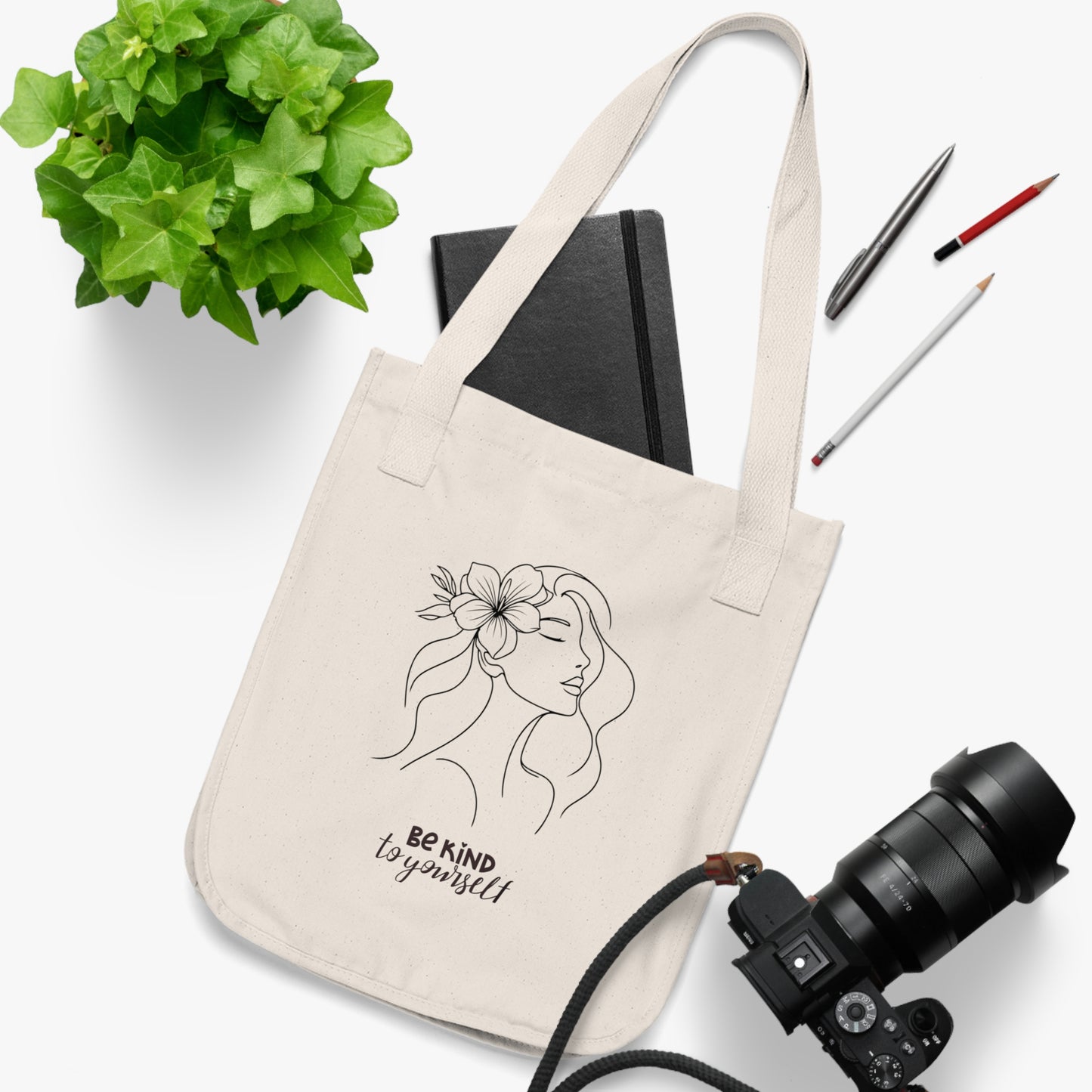 Be Kind to Yourself Organic Canvas Tote Bag | Eco-Friendly Shopping, Inspirational Gift, Everyday Carry, Minimalist Style, Self-Care [...]
