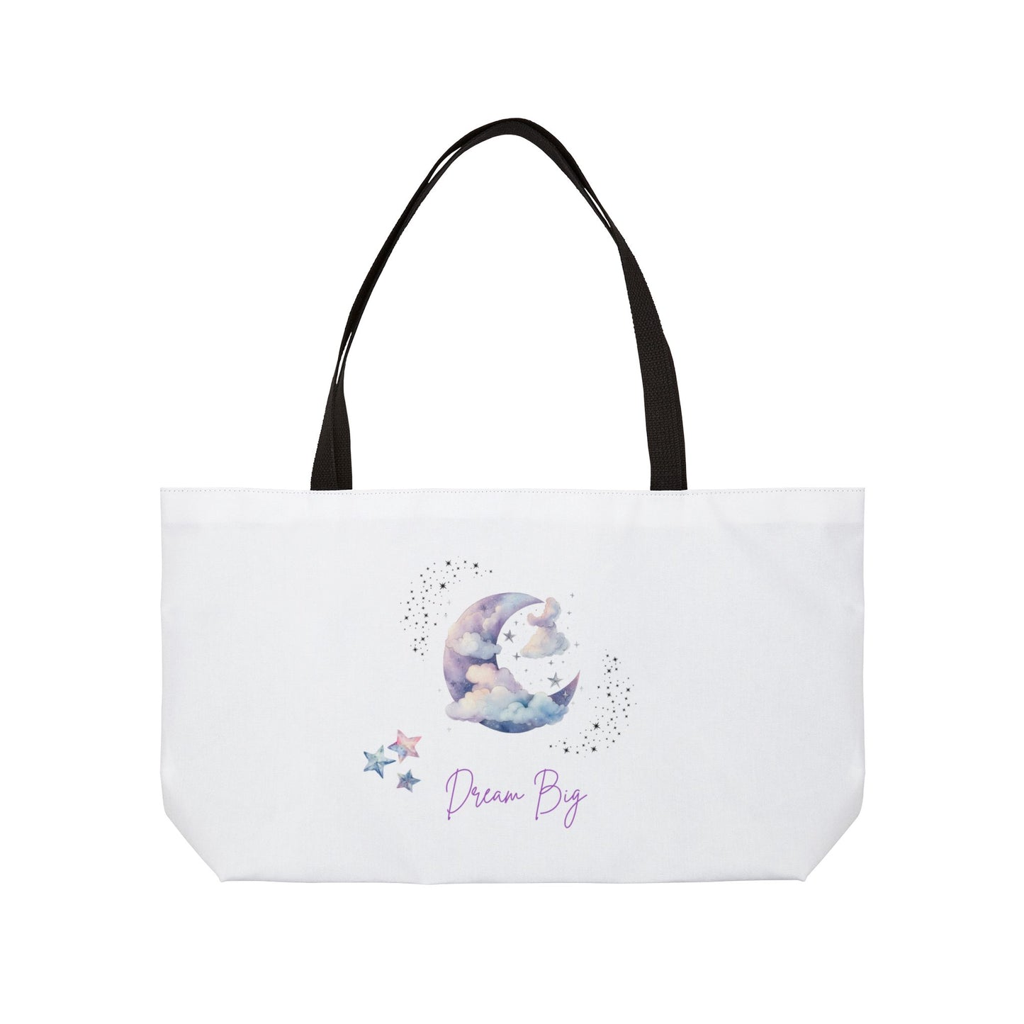 Dream Big Weekender Tote Bag | Inspirational Travel Bag for Dreamers