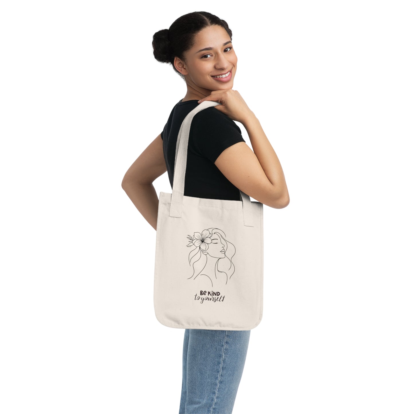Be Kind to Yourself Organic Canvas Tote Bag | Eco-Friendly Shopping, Inspirational Gift, Everyday Carry, Minimalist Style, Self-Care [...]